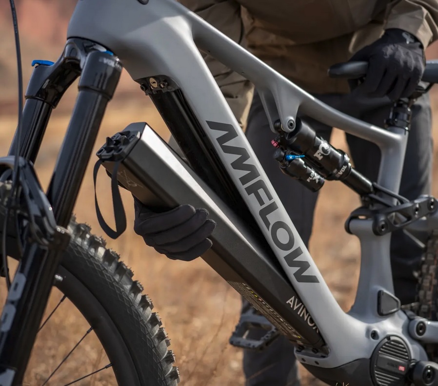 Screenshot batterie vtt électrique tout suspendus amflow pr carbon pro